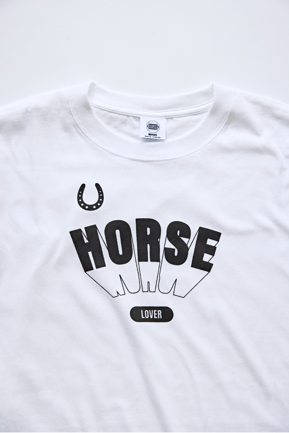立体HORSE Tシャツ