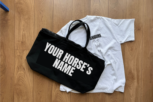 【オリジナルグッズ】愛馬・推し馬の世界に一つだけのキャンバスジップトートバッグ