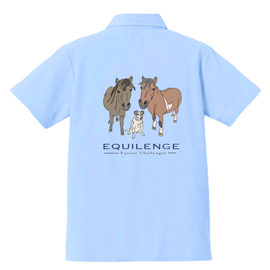 EQUILENGE公式 ほのぼのポロシャツ