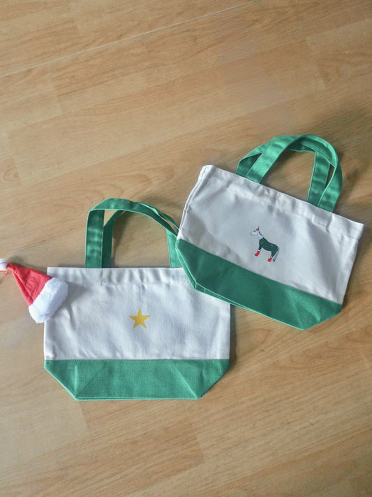 tote bag|12月20日までの期間限定商品🎄 クリスマスHORSEのランチトート☆