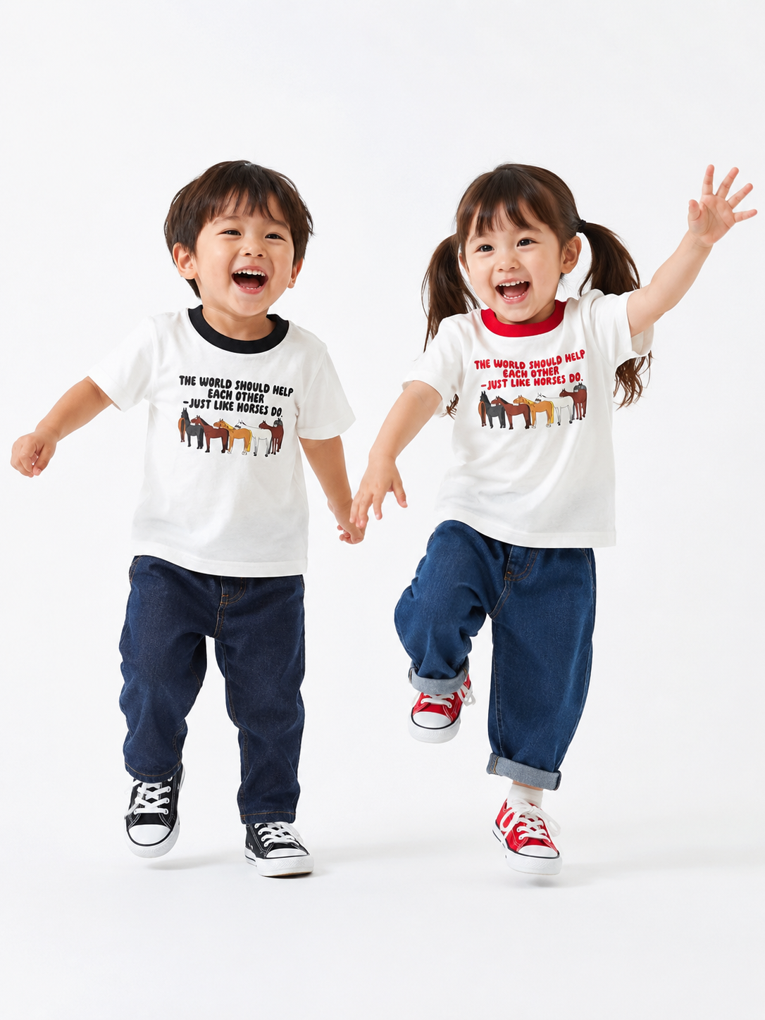 ◇KIDS ◇T-shirts|Just Like HORSES DO.