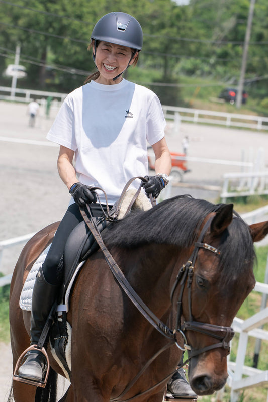 DRESSAGE シンプルワンポイントTシャツ
