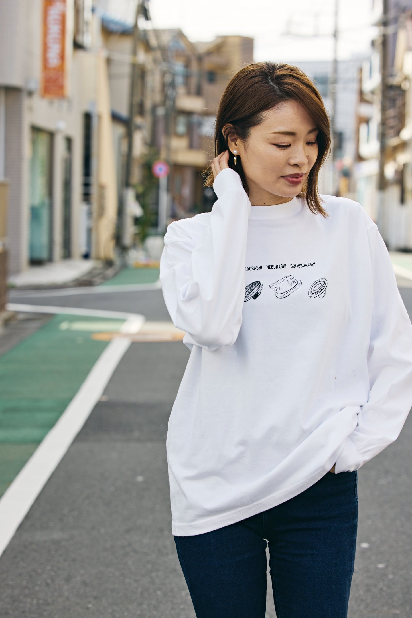 long-sleeve T-shirts｜3brushes