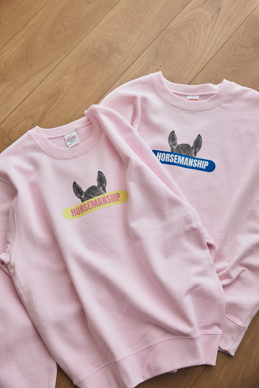 限定カラー　HORSEMANSHIP スウェット PINK