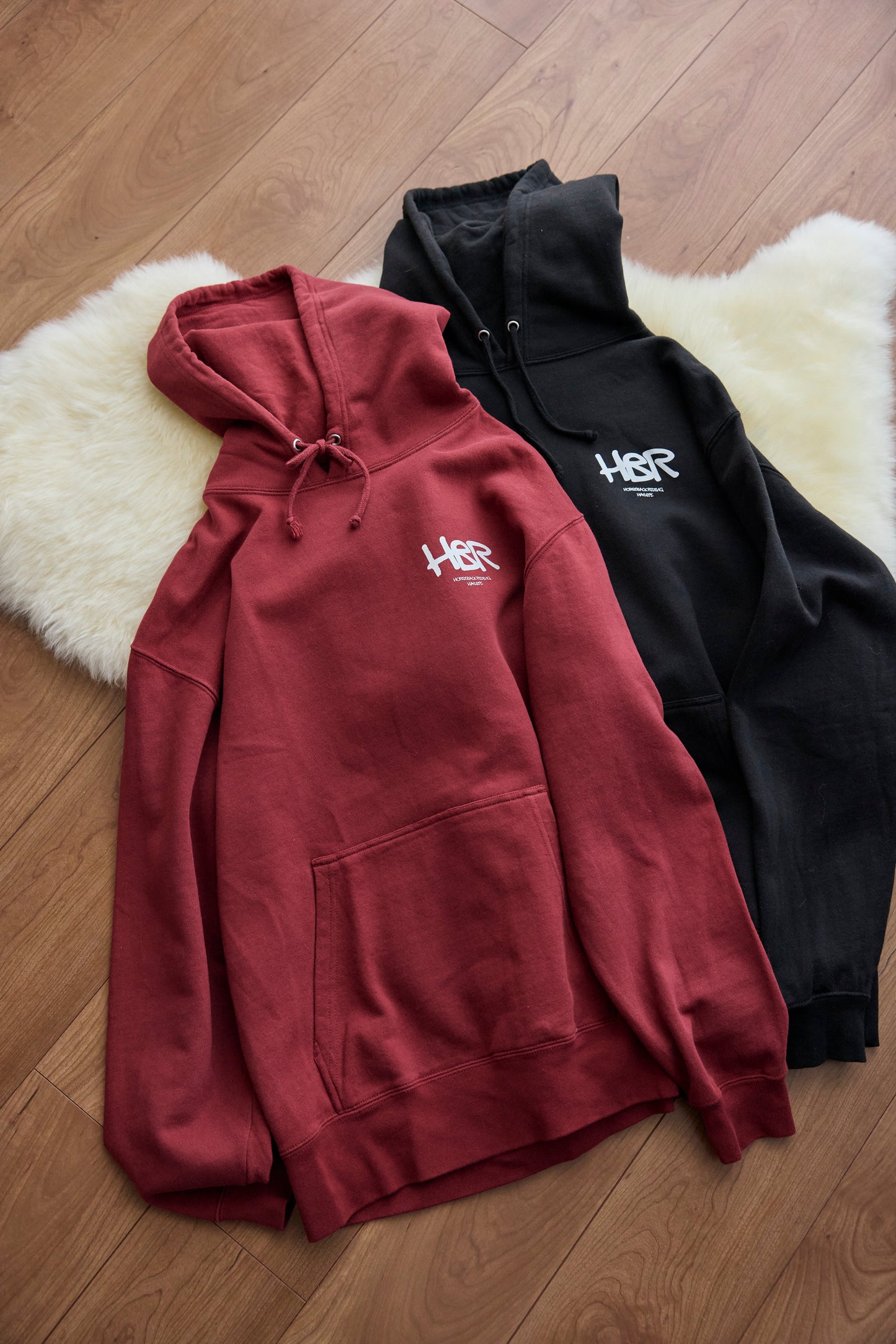 HBR Chest Logo Pullover Hoodie