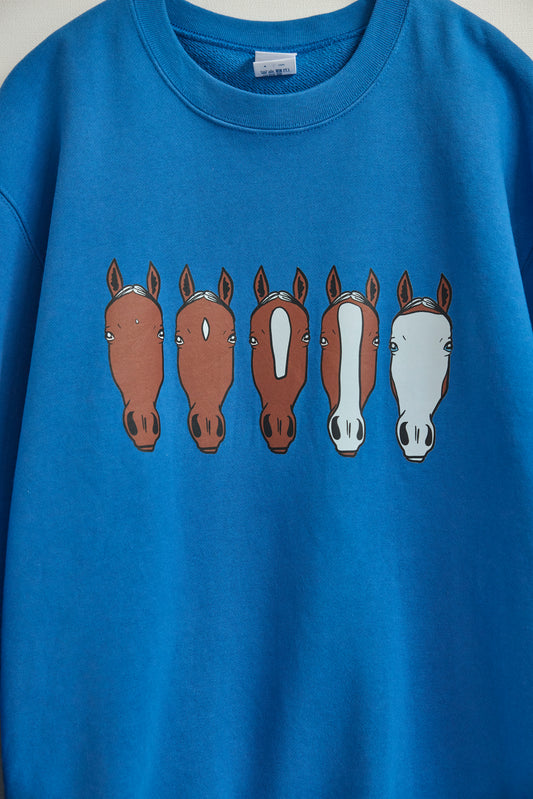 5horses クルーネックスウェット