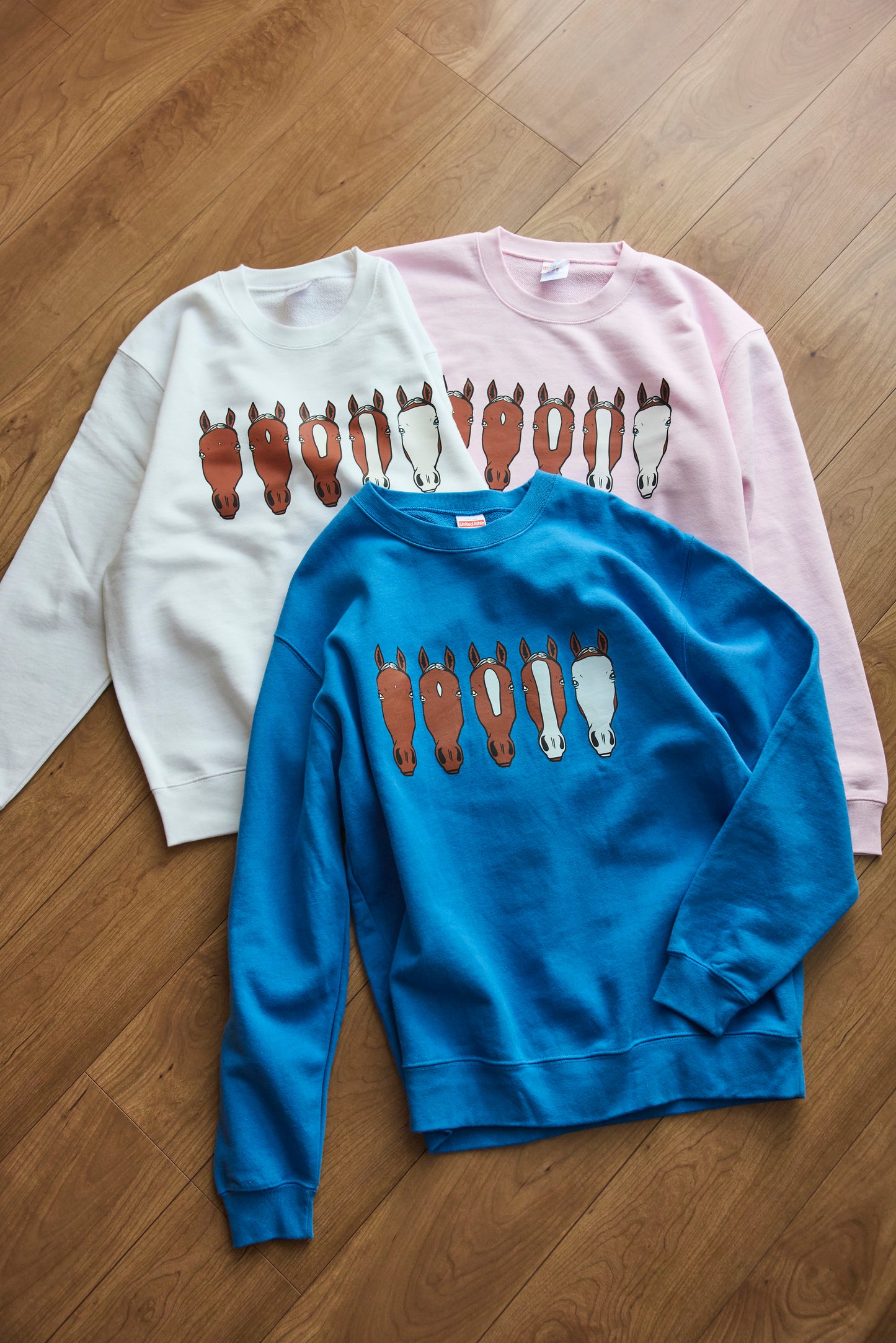 5horses クルーネックスウェット