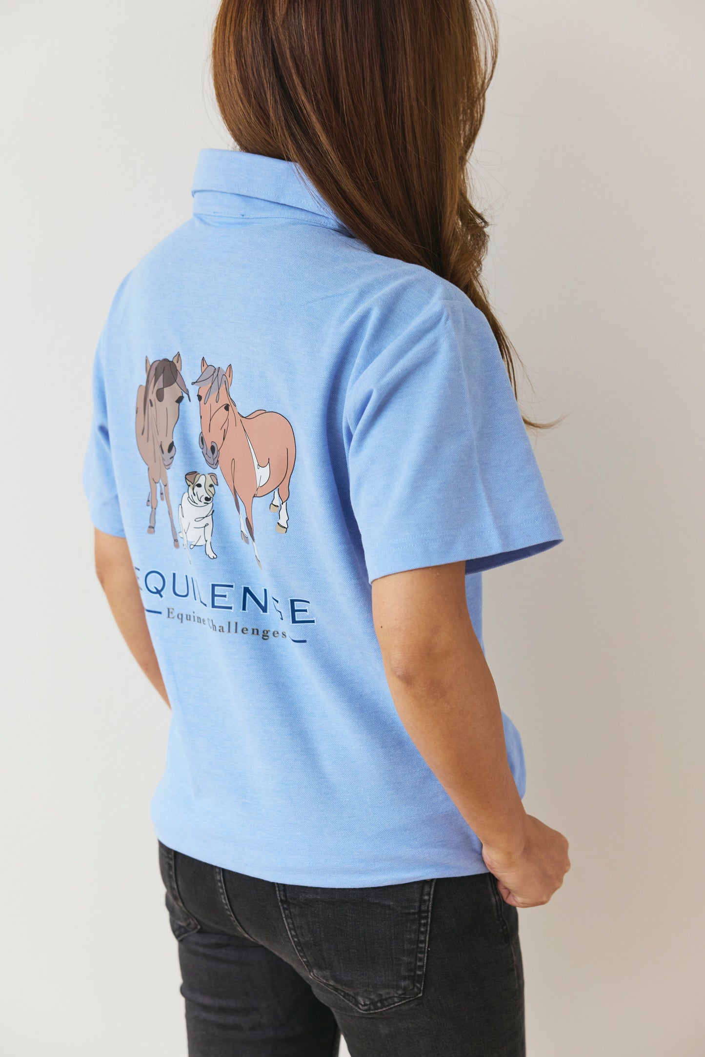 EQUILENGE公式　ほのぼのポロシャツ