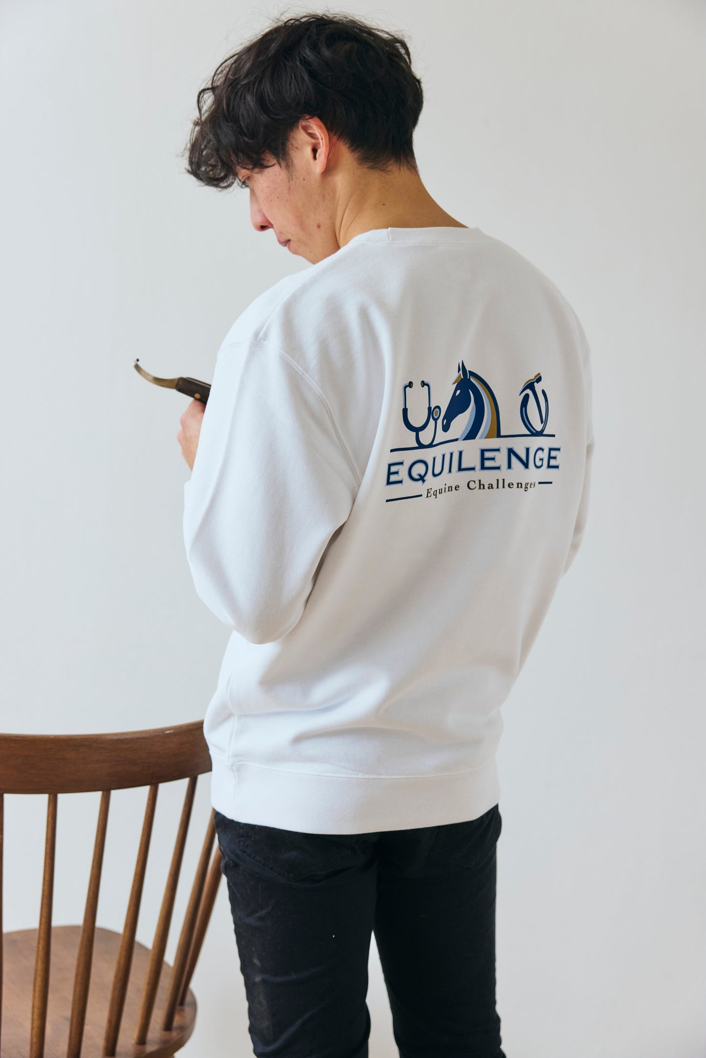 EQUILENGE公式　ベーシック クルーネックスウェット