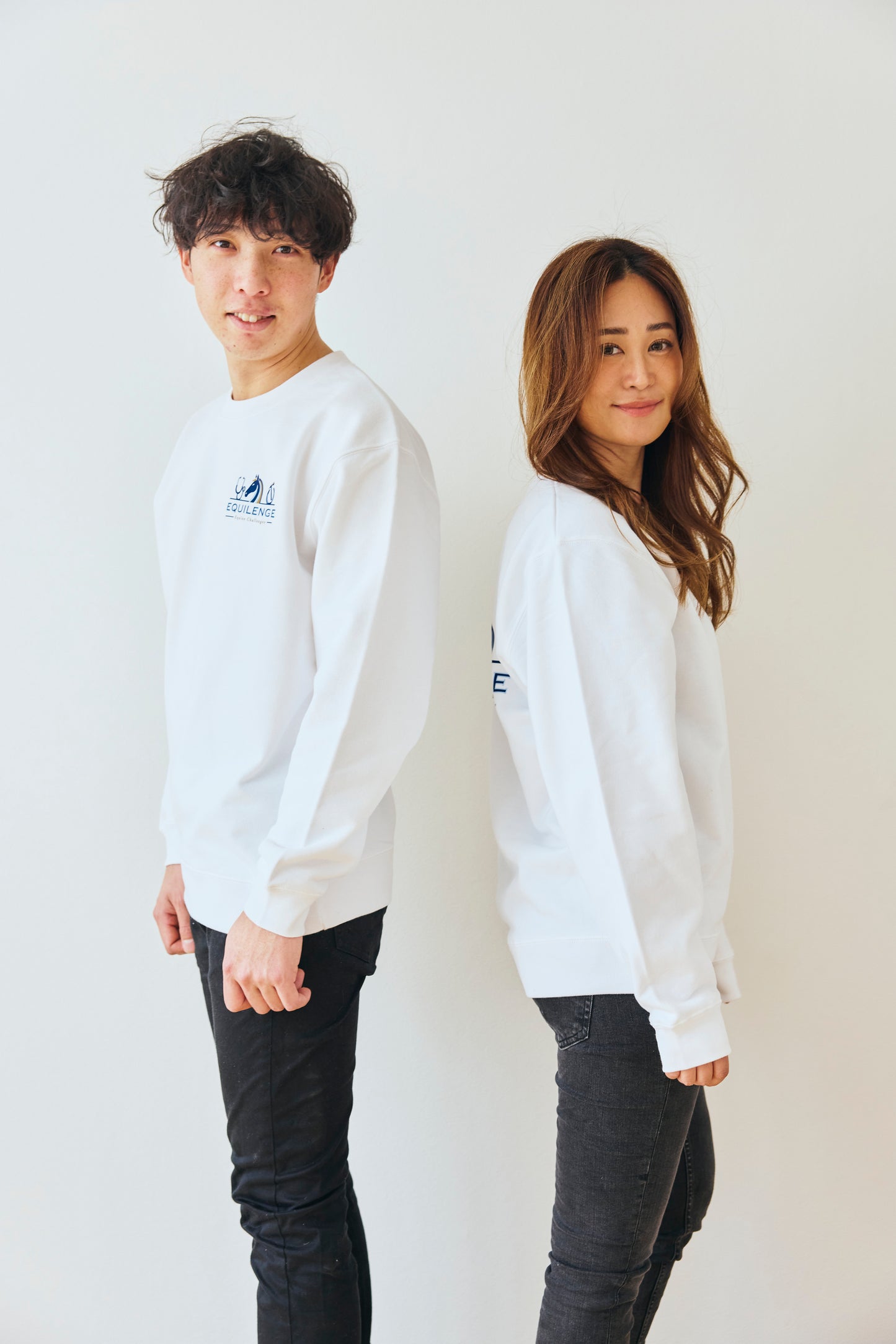 EQUILENGE公式　ベーシック クルーネックスウェット