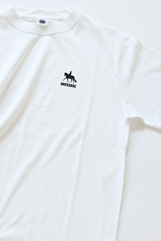 DRESSAGE　シンプルワンポイントTシャツ