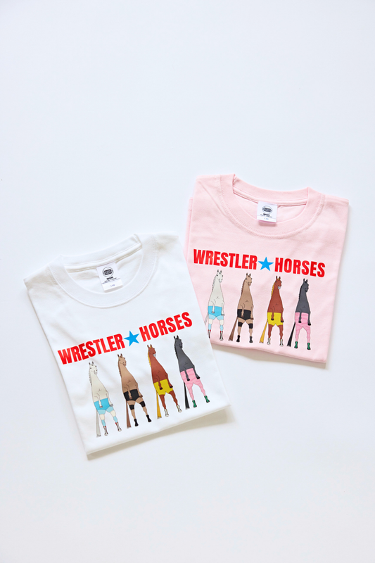 WRESTLER★HORSES　大人サイズ Tシャツ