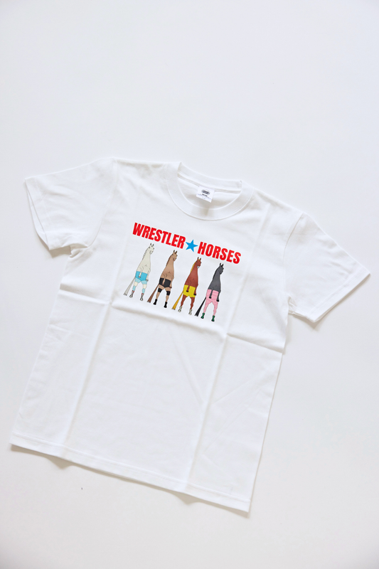 WRESTLER★HORSES　大人サイズ Tシャツ