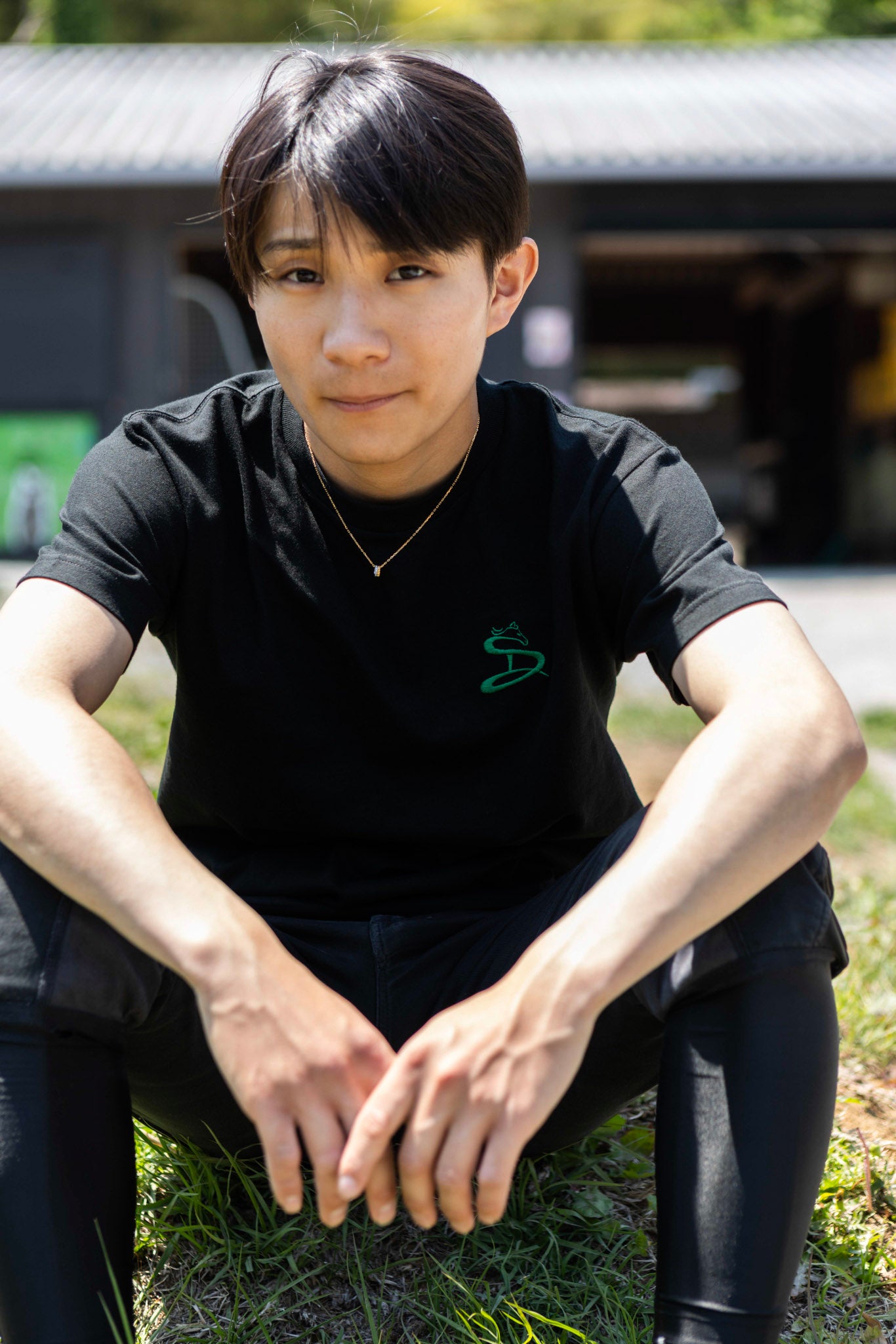 【佐々木大輔騎手】にんじんプレゼントTシャツ produced by HAYLIFE×Happy Horse Creators
