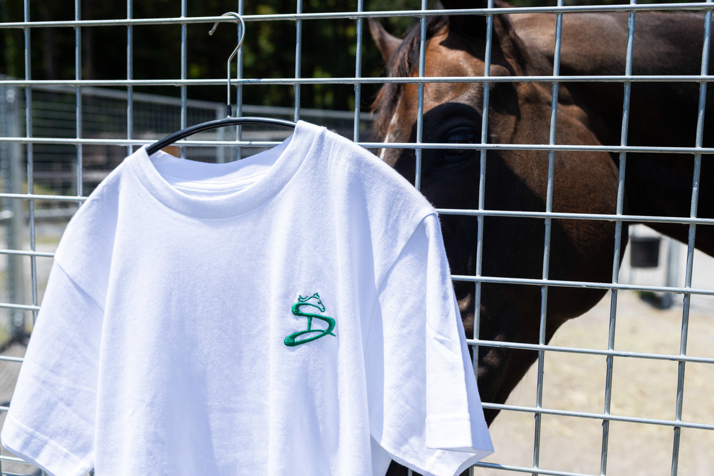 【佐々木大輔騎手】にんじんプレゼントTシャツ produced by HAYLIFE×Happy Horse Creators