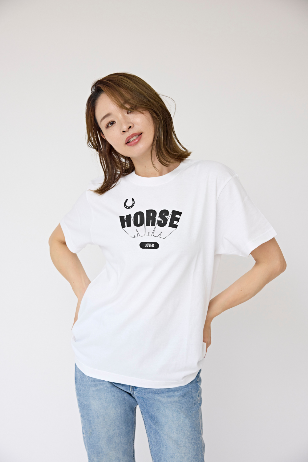 立体HORSE　Tシャツ