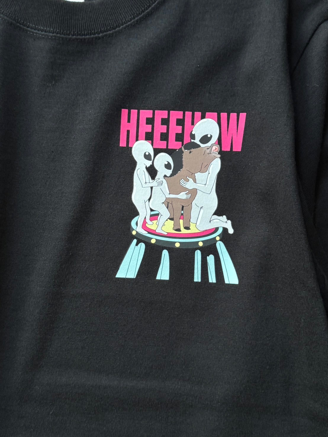 long-sleeve T-shirts｜宇宙人とポニー