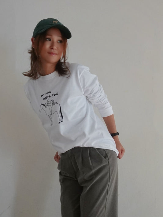 long-sleeve T-shirts|Minna with You ロンT