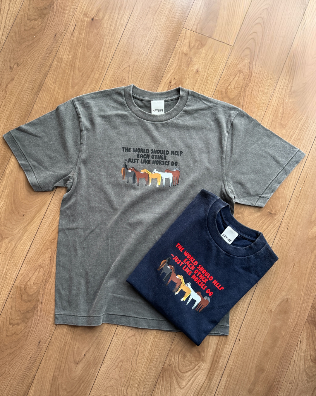 T-shirts｜Just Like HORSES DO.