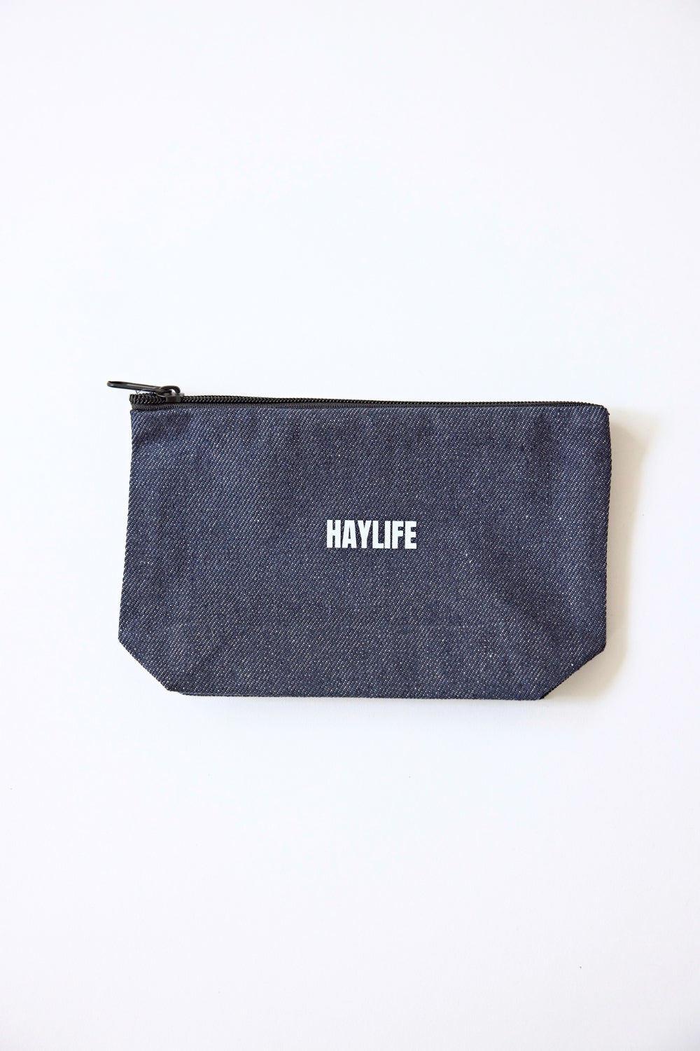 pouch｜うわばきをはいた馬たちのデニムポーチ