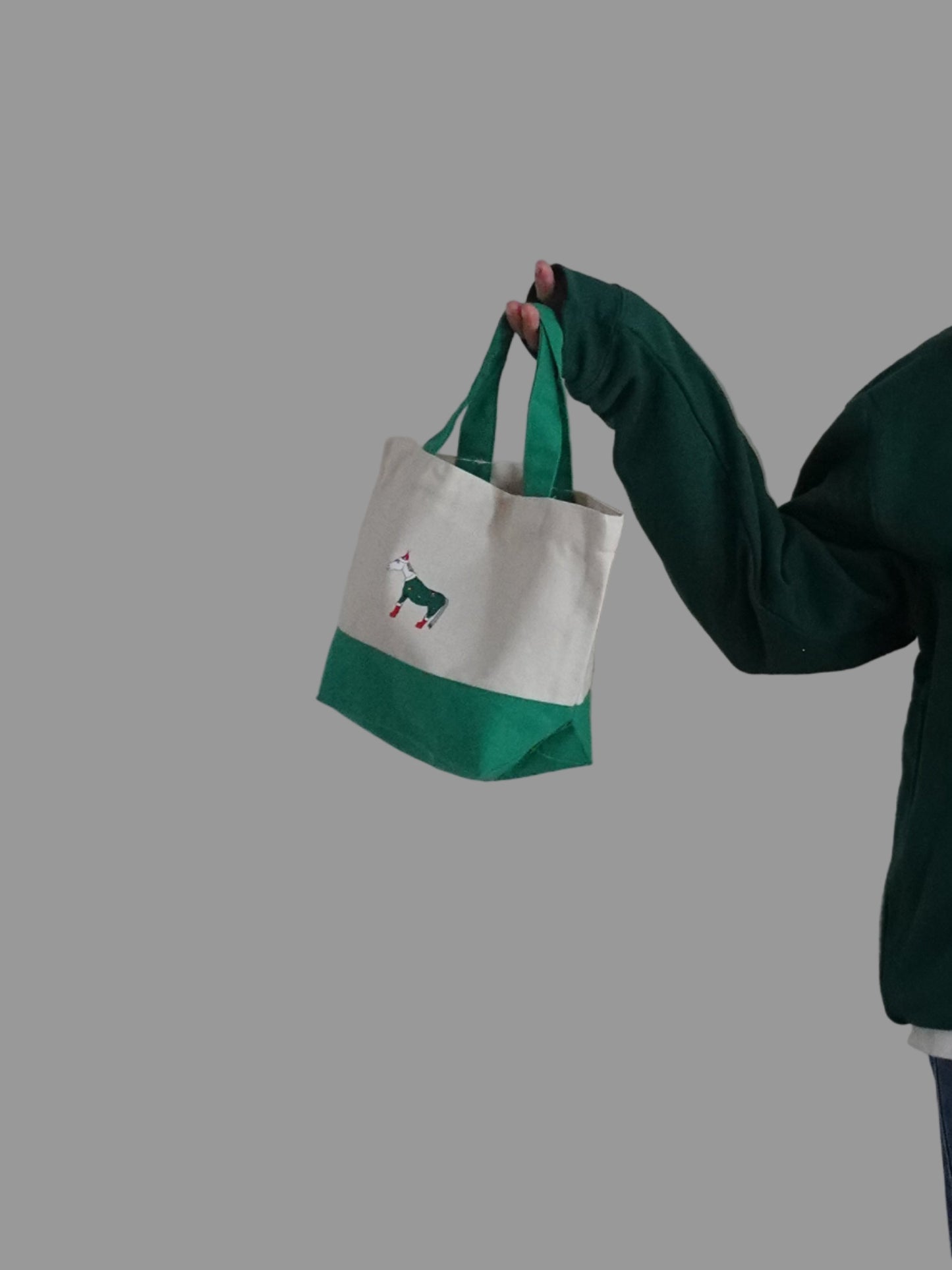tote bag｜12月20日までの期間限定商品🎄 クリスマスHORSEのランチトート☆