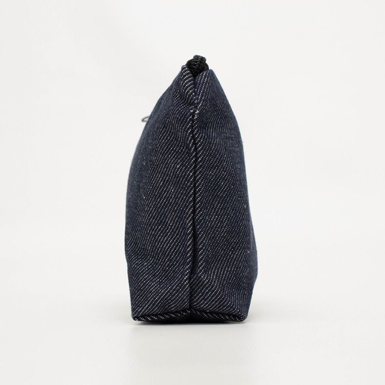 pouch｜うわばきをはいた馬たちのデニムポーチ