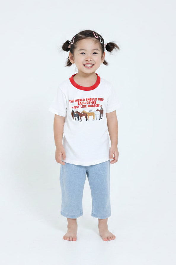 ◇KIDS ◇T-shirts｜Just Like HORSES DO.